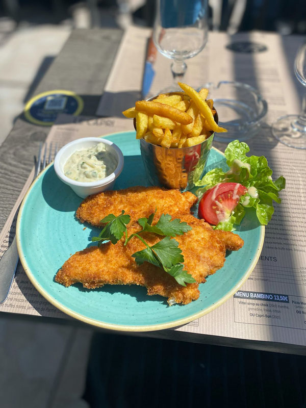 Les Escalopes de veau - Le Capri